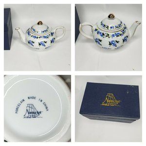 Antique Porcelain Nantucket Home Mini Tea Pot